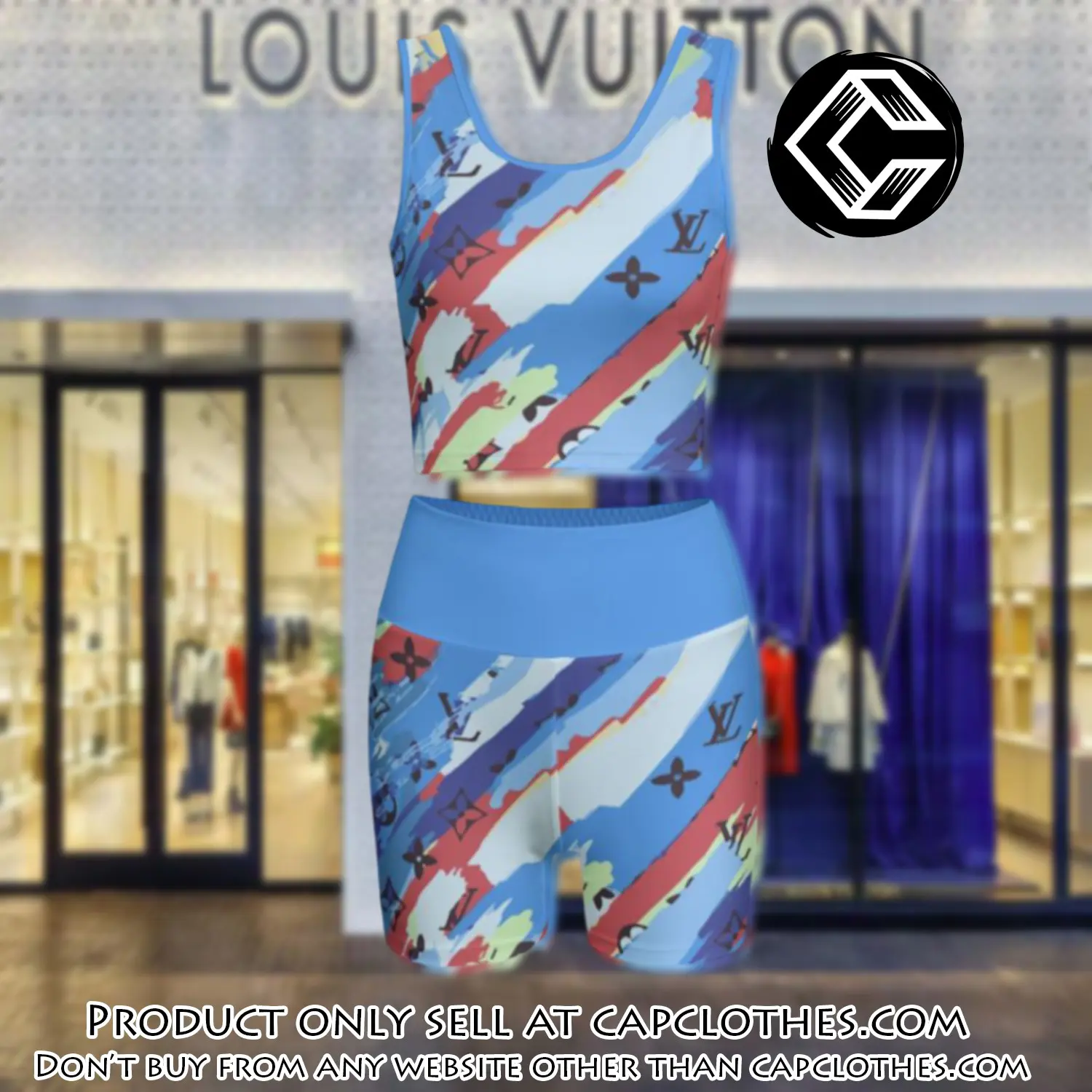 Louis vuitton summer women sport bra yoga set running outfit sby1025 cc1540609